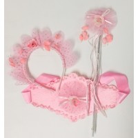    KIT 3/U PRINCESA ROSA