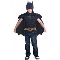 L CAMISA CAPA 5A7AÑOS BATMAN DC