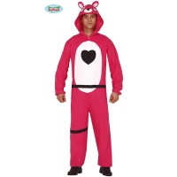 DISFRAZ T-L OSO ROSA