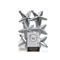 6/U ESTRELLA MIXTA PLATA 7,5CM