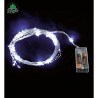 GUIRNALDA HILO 70LED BLANCO C/PILA 90C