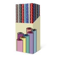 ROLLO PAPEL REGALO LUNARES 70X200CM
