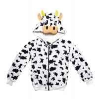 CHAQUETA CAPUCHA UNISEX T-L/XL VACA