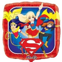 GLOBO 18" FOIL SUPER HERO GIRLS