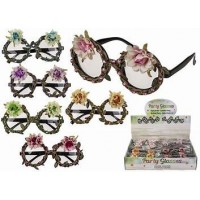 GAFAS FLORES Y PIEDRAS SURTIDAS