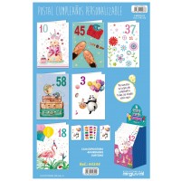 TARJETA CUMPLEAÑOS PERSONALIZABLE (44344