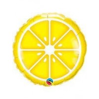 GLOBO 18" FOIL RODAJA LIMON