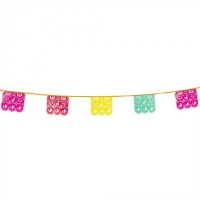   BANDERIN MULTICOLOR LLAMA 6MT