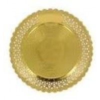   PAQ.1/U PLATO BLONDA ORO 28CM