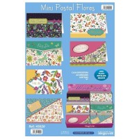MINI TARJETA FLORES MOD.SURT.  