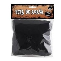MINI TELARAÑA NEGRA CON ARAÑA