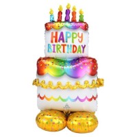 GLOBO 52" FOIL AIRLOONZ TARTA HAPPY BDA