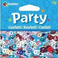 CONFETI FELIZ 50 AÑOS MULTICOLOR 12G