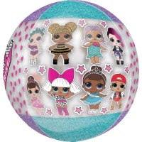   GLOBO 16" TRANS. RDN ORBZ LOL SORP
