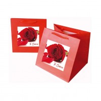 BOLSA ROJA TE QUIERO 20CM  