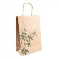 BOLSA SOS C/ASAS FEEL GREEN 20 10X29CM