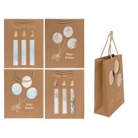 BOLSA REGALO HAPPY BIRTHDAY 26X32CM