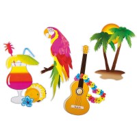 4 DECORACION HAWAINA