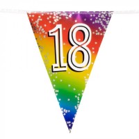 BANDERIN TRIANGULAR N18 MULTICOLOR 6M