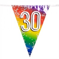 BANDERIN TRIANGULAR N30 MULTICOLOR 6M