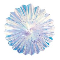 ABANICO PAPEL IRIDISCENTE 20CM