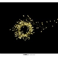 HILO 200LED A PILA BLANCO CALIDO 2,2MT