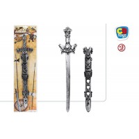 BLISTER ESPADA MEDIEVAL 53CM