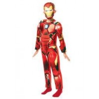 L DISFRAZ 7A8AÑOS IRON MAN DELUXE
