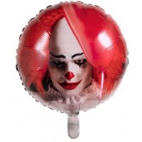 GLOBO 18" FOIL PAYASO DEL TERROR