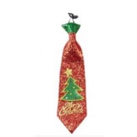 CORBATA ARBOL DE NAVIDAD GLITTER