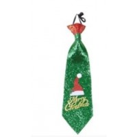 CORBATA MERRY CHRISTMAS GLITTER