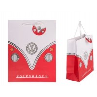 BOLSA REGALO VOLKSWAGEN ROJO 33X26CM