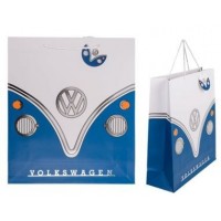 BOLSA REGALO VOLKSWAGEN AZUL 40X35CM