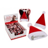 MINI TOCADO GORRO DE NAVIDAD 8CM