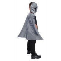 L SET INFANTIL CAPA MASCARA MANDALORIAN