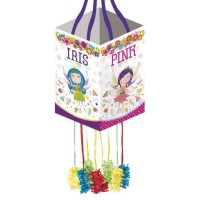 PIÑATA CUADRADA PEQUEÑA HADAS 20X36CM