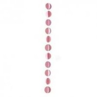   GUIRNALDA CIRCULOS ROSA 3MT