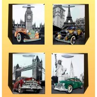 BOLSA CLASSIC CAR 18X24CM  