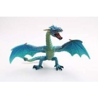 FIGURA TARTA DRAGON C/ALAS TURQUESA 10