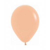   100 GLOBOS R5" LATEX SOLIDO SALMON