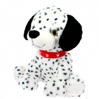 PELUCHE DALMATA OJO CRISTAL COLLAR 18CM