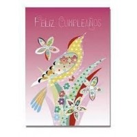 TARJETA TURNOWSKY COLOR PAJARO 