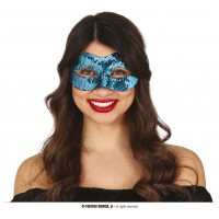    ANTIFAZ LENTEJUELAS AZUL
