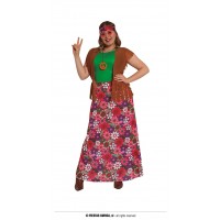  DISFRAZ T-XL HAPPY HIPPIE