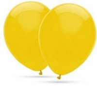   50 GLOBOS 9G AMARILLOS