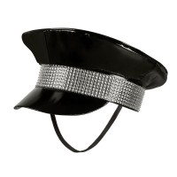 GORRA ADULTO SADO NEGRA STRASS