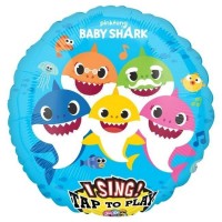 GLOBO 28" FOIL BABY SHARK C/MUSICA