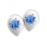 10 GLOBOS HG2025 PRIMER AÑO NIÑO 90CM