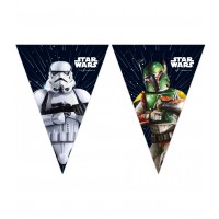   BANDERIN TRIANG.STARWARS GALAXY