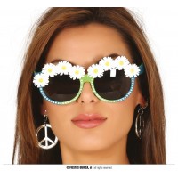 GAFA VERDES MARGARITAS HIPPIE